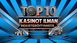 Nettikasino Ilman Rekisteröintiä Helppous ja Nopeat Voitot